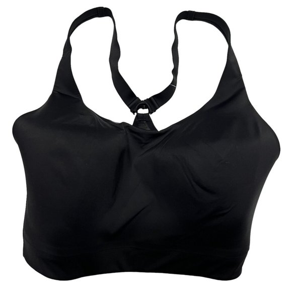 NWT ATHLETA Advance Bra 34F Black Adjustable Straps - Picture 1 of 4
